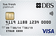 dbs_live_fresh_visa_card